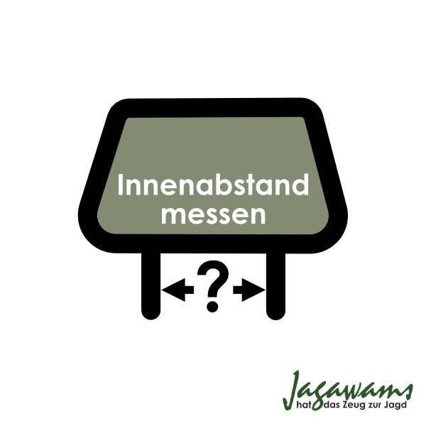 Gewehrhalter-System "Krabbe Pro" für Kopfstützen im Auto - Original Jagawams