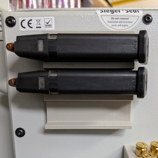 Magnetischer Magazinhalter für 23mm Breite Magazine für Waffenschrank - UltraCompact - Zubehör für den Waffenschrank