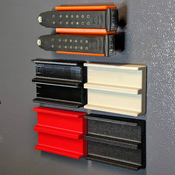 Magnetischer Magazinhalter für 23mm Breite Magazine für Waffenschrank - UltraCompact - Zubehör für den Waffenschrank