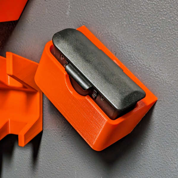 Magnetischer Magazinhalter für Steyr SM12 / CL2 / Scout Büchsen-Magazine für Waffenschrank - Zubehör für den Waffenschrank