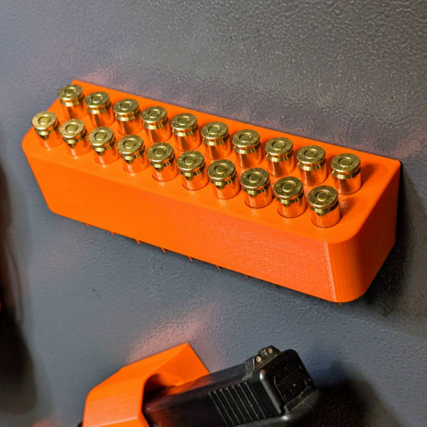 Magnetischer Munitionshalter für Patronen für den Waffenschrank - Zubehör für den Waffenschrank