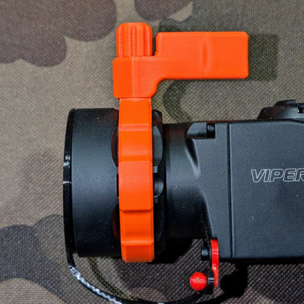 Für Nitehog Viper 50 Next: Schnellverstellhebel für Vorsatzgerät-Fokus