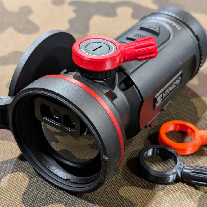 Für Hikmicro Thunder 3.0 Vorsatzgeräte: Schnellverstellhebel für Wärmebildkamerafokus