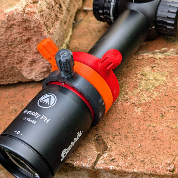 Für Burris Veracity PH: Schnellverstellhebel für Vergrößerungseinstellung