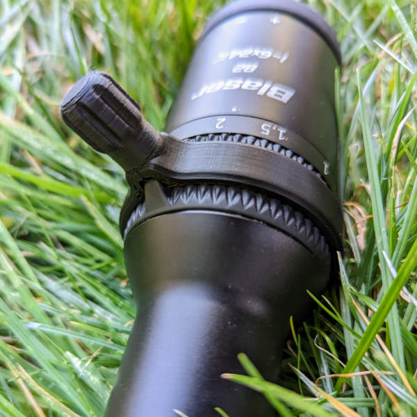 Jagawams Schnellverstellhebel für den die Vergrößerung der Blaser B1 Zielfernrohrserie. Zubehör für Zielfernrohre.