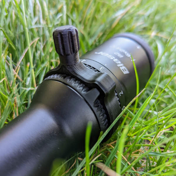 Jagawams Schnellverstellhebel für den die Vergrößerung der Blaser B1 Zielfernrohrserie. Zubehör für Zielfernrohre.