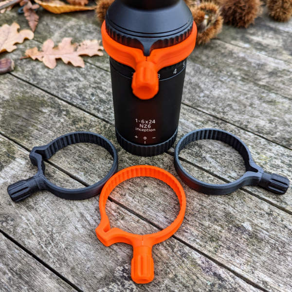 Zubehör für Zielfernrohre: Schnellverstellhebel für Noblex NZ6 Serie. Verschiedene Ausführungen und Farben