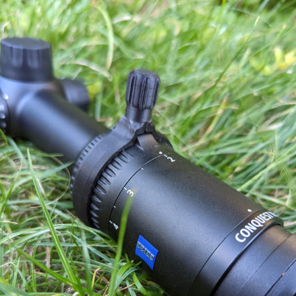 Für Zeiss Conquest V4: Schnellverstellhebel für Vergrößerungseinstellung