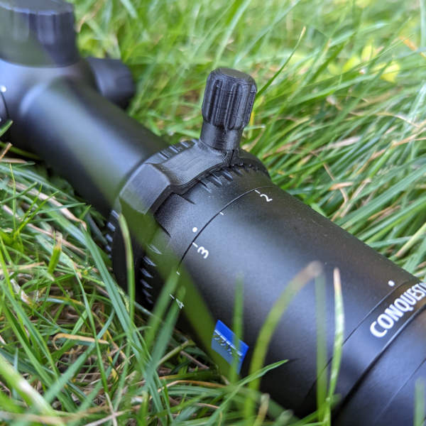 Für Zeiss Conquest V4: Schnellverstellhebel für Vergrößerungseinstellung