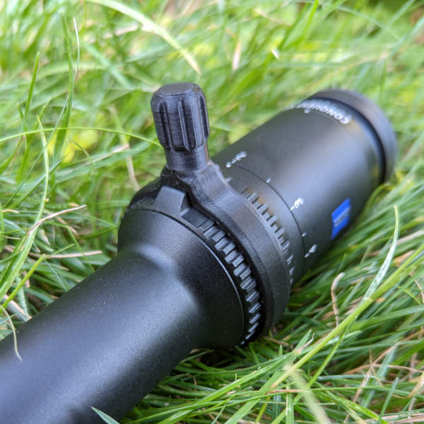 Für Zeiss Conquest V4: Schnellverstellhebel für Vergrößerungseinstellung