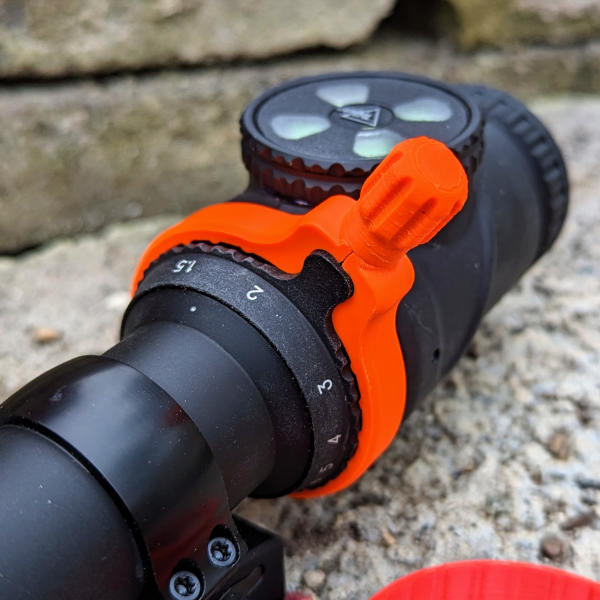 Jagawams Schnellverstellhebel für Trijicon Accupoint Zielfernrohre. Zubehör für Zielfernrohre, passgenau, ergonomisch.