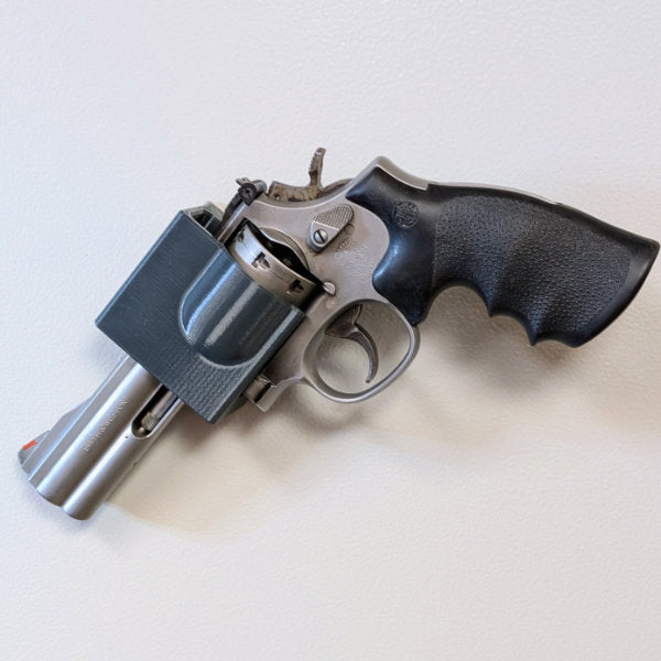 Magnetisches Blockholster für Revolver und baugleiche für Waffenschrank - Zubehör für den Waffenschrank