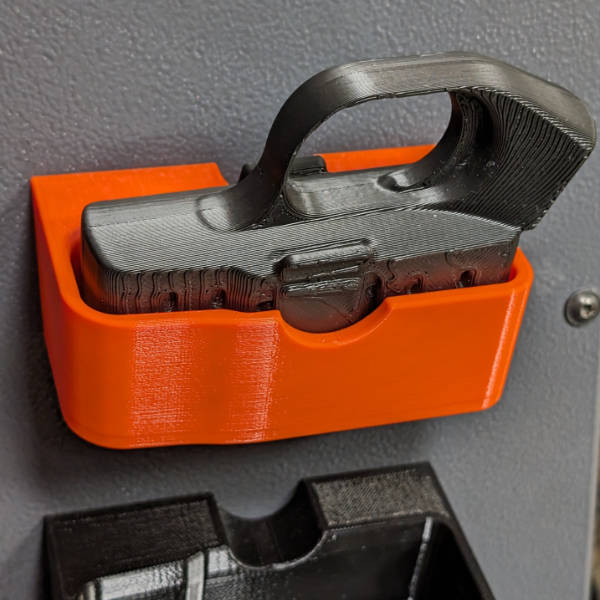 Magnetischer Magazinhalter für Blaser R8 Büchsen-Magazine für Waffenschrank - Zubehör für den Waffenschrank