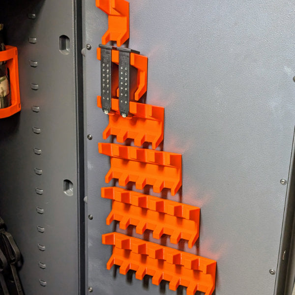 Magnetic magazine holder "Compact" for double row 9mm, .40 S&amp;W and .357 Sig Glock magazines for gun cabinet - Accessories for the gun cabinet
