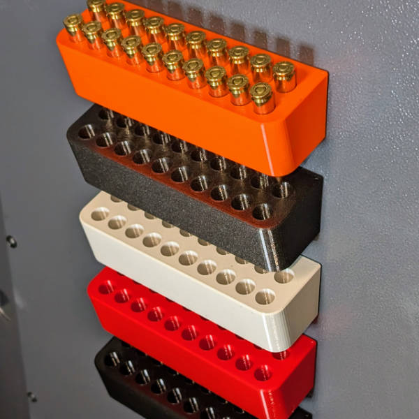 Magnetischer Munitionshalter für Patronen für den Waffenschrank - Zubehör für den Waffenschrank