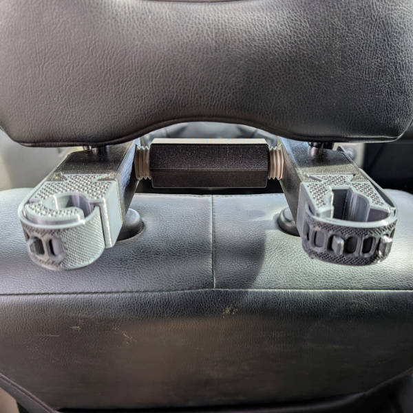 Gewehrhalter-System "Krabbe Pro" für Kopfstützen im Auto - Original Jagawams