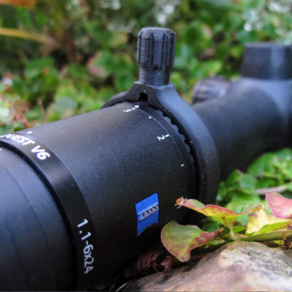 For Zeiss Conquest V6: quick adjustment lever for magnification setting