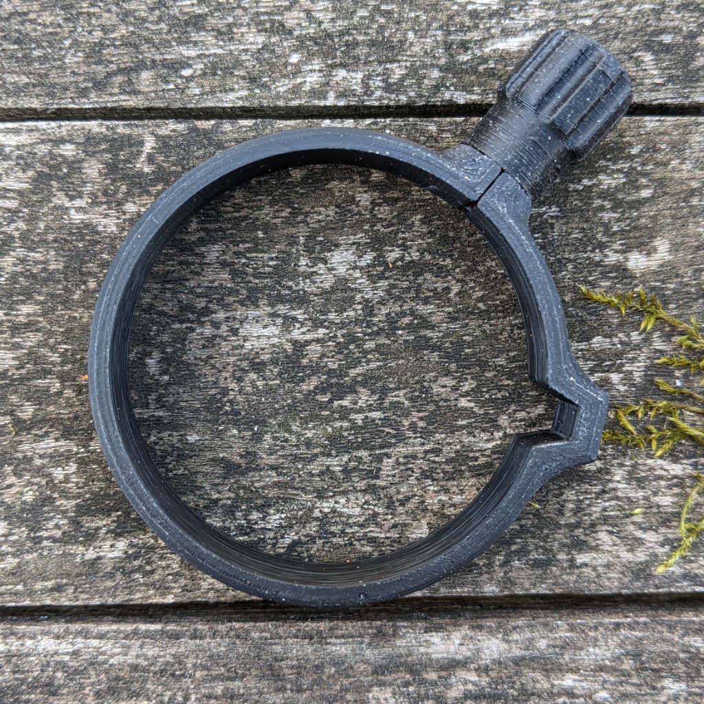 Zubehör für Zielfernrohre: Schnellverstellhebel für die Zeiss Victory HT Zielfernrohrserie. Versetzte Ausführung in Nachtschwarz.