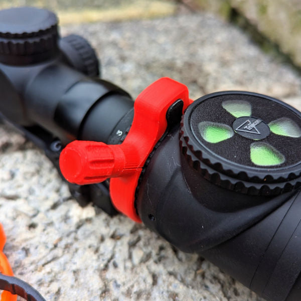 Jagawams Schnellverstellhebel für Trijicon Accupoint Zielfernrohre. Zubehör für Zielfernrohre, passgenau, ergonomisch.